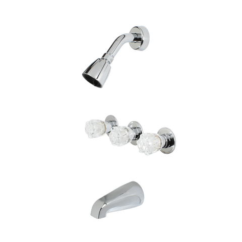 3-Handle Shower Faucet
