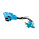 18" RV Adapter - 30 Amp Male to 50 Amp Female