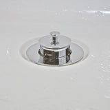 Bathtub Pull-Up Drain, Chrome Finish